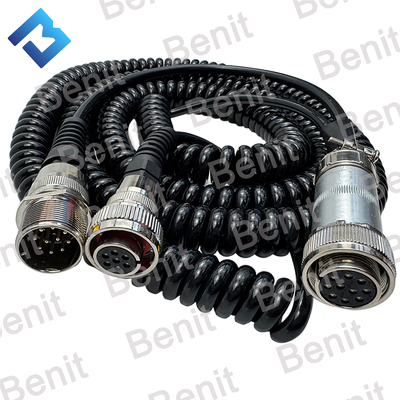 Model maszyny VOLVO BENIT Helix Cable z trzema przegubami do cyfrowego sterownika Rozkładarka asfaltu VOE 80863376 Nazwa części Czujnik ultradźwiękowy