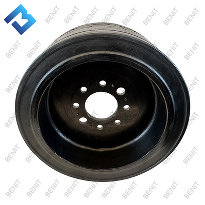 2136678 Układ frezowania tylnych kół opon stałych do budowy dróg wysokiej jakości W50