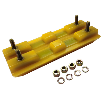 2411112 Polyuretanowy gumowy blok / ścieżka do frezowania butów Maszyna zamienna 3 żebra W205/W2000 Do budowy dróg