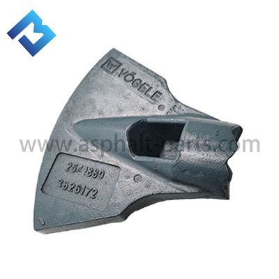 Anti Aggregation  Paver Parts 2030745 Auger Blade Szary kolor