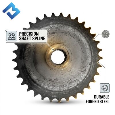 Chain Wheel Sprocket 4812027420 Feeding Shaft Drive for BF980C SD2500 SD2530 SD2550 Pavers