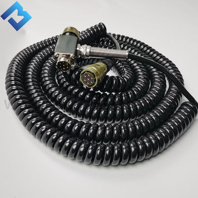 Czujnik narciarski Benit New Sonic 7 monet 7 otworów Potrójne złącze 2542010 Kabel spiralny do równiarki asfaltowej