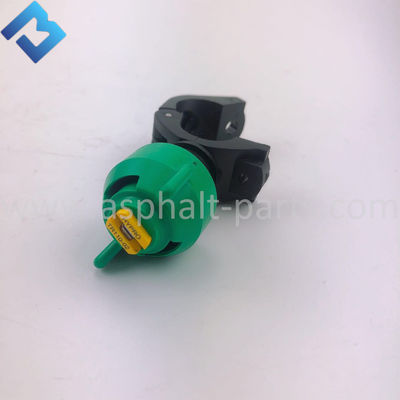 OEM ODM CC522 Plastic Spray Nozzle Small Size Zielony Czarny do rolki drogowej
